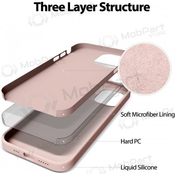 Samsung Galaxy A37 fodral Mercury "Pure Magsafe Silicon Case" (rosasand)