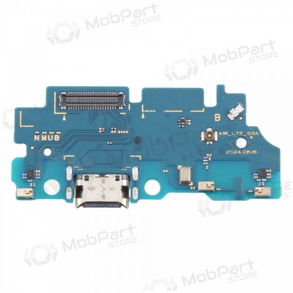Samsung A165 Galaxy A16 4G laddarkontakt och mikrofon med flex (service pack) (original)