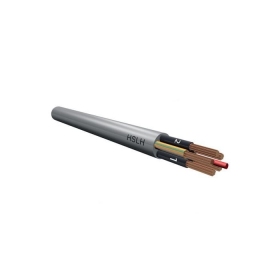 Flexibel kabel Elmat HSLH-JZ 3x1 mm² koppar LSZH CPR Cca 300/500 V