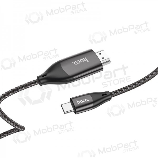 Kabel Hoco UA16 Type-C to HDMI 2.0m grå