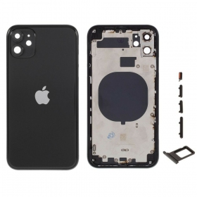 Apple iPhone 11 baksida / batterilucka (svart) full