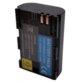 CANON LP-E6P 2400mAh foto batteri / ackumulator