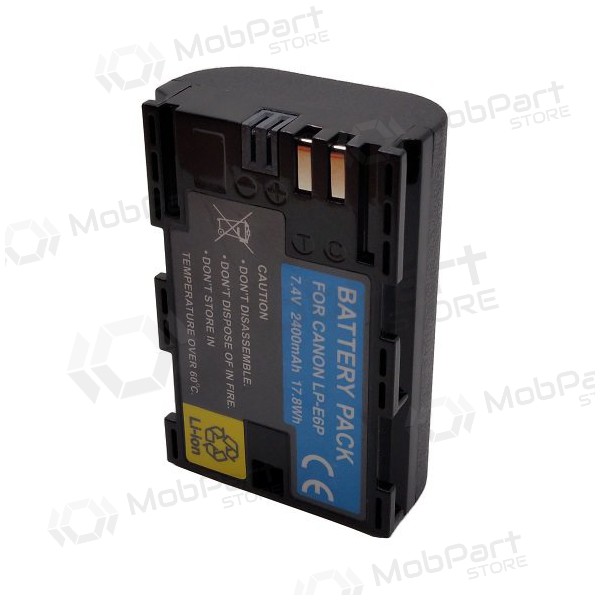 CANON LP-E6P 2400mAh foto batteri / ackumulator CANON LP-E6P 2400mAh foto batteri / ackumulator