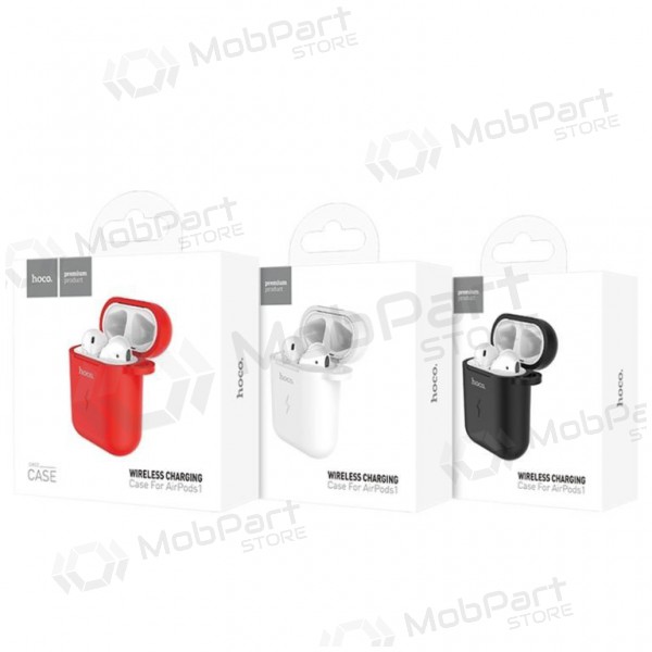 Trådlös laddare HOCO CW22 Airpods (röd)