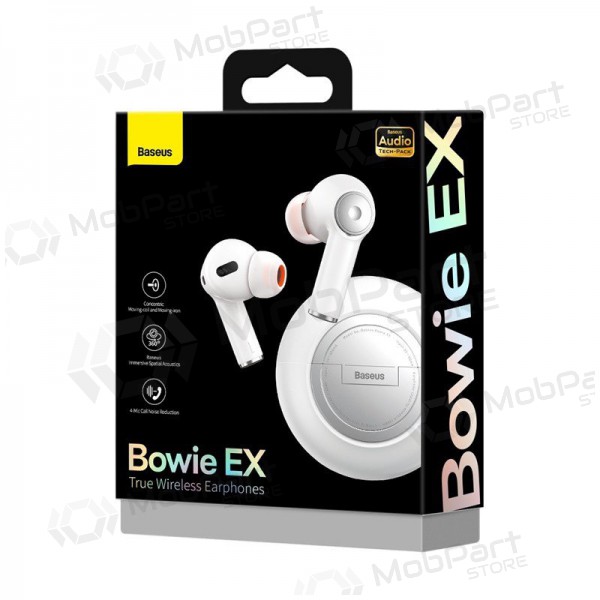 Trådlös headset Baseus Bowie EX NGTW170002 (vit) Trådlös headset Baseus Bowie EX NGTW170002 (vit)