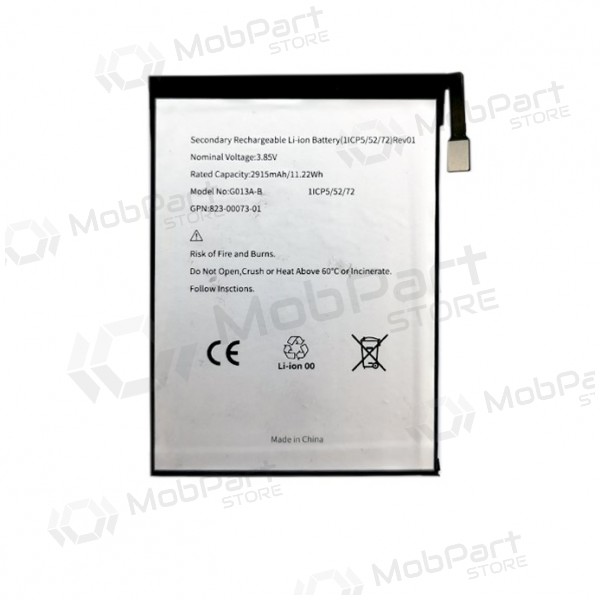 GOOGLE Pixel 3 batteri / ackumulator (2915mAh) GOOGLE Pixel 3 batteri / ackumulator (2915mAh)