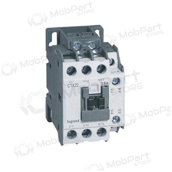 Kontaktor Legrand 416116 (3P, 22A, 1NO/1NC, CTX, 230V)