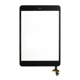 Apple iPad mini / iPad mini 2 pekskärm (su Home mygtuku och laikikliais, och IC) (svart)