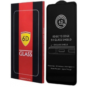 Apple iPhone 13 mini härdat glas skärmskydd "6D"