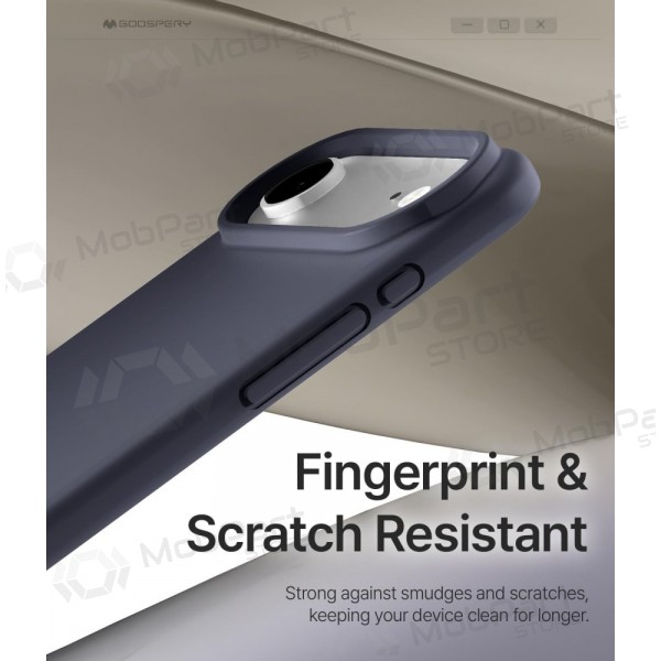 Apple iPhone Air fodral - Mercury "Pure Magsafe Silicon Case" (mörkblå)