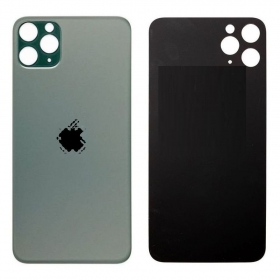 Apple iPhone 11 Pro baksida / batterilucka grön (Midnight Green) (bigger hole for camera)