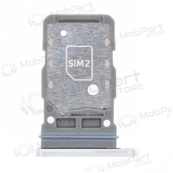 Samsung G991B Galaxy S21 5G SIM korthållare (vit)