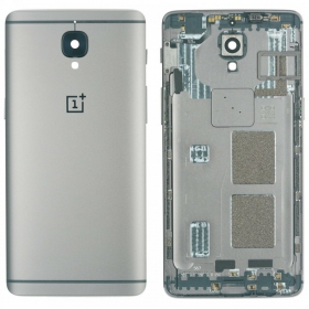 OnePlus 3 / 3T baksida / batterilucka (silver) (begagnad grade A, original)