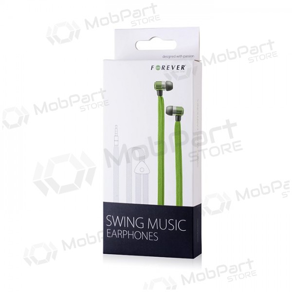 Handsfree Forever Swing Music 3,5mm (grön)