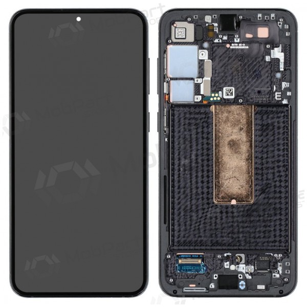 Samsung Galaxy S23+ skärm (svart) (med ram) (original)
