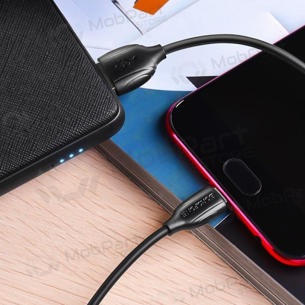 Micro USB-kabel Borofone BX19 USB-A till Micro USB 1 m svart