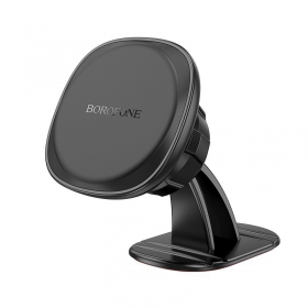 Universal bilhållare Borofone BH103 (dashboard) svart