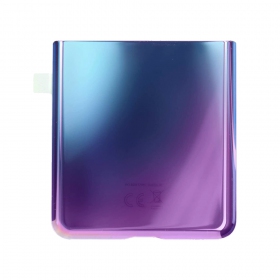 Samsung F700 Galaxy Z Flip baksida / batterilucka (violett) (begagnad grade A, original)