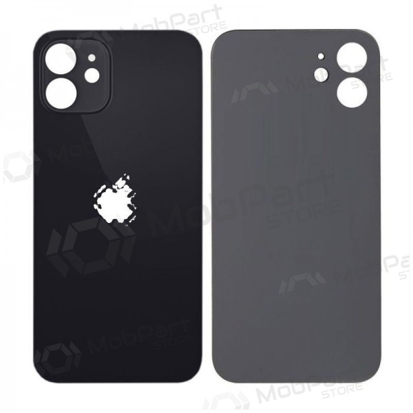 Apple iPhone 12 bakstycke (svart)