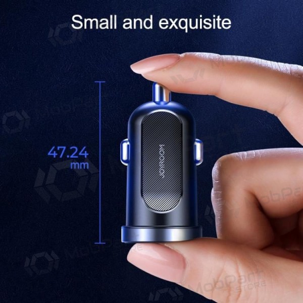 Laddare automobilinis Joyroom C-A09 2xUSB (SCP, PD, AFC) 3.0 30W (svart)