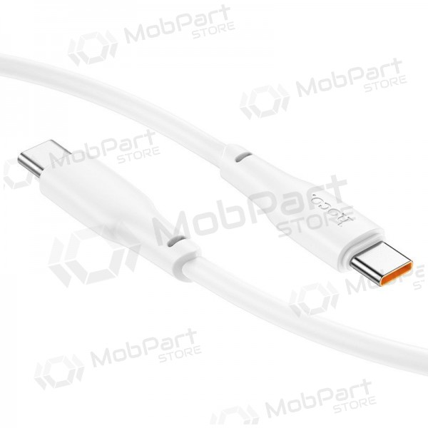USB-C-kabel Hoco X93 USB-C till USB-C 1 m 100 W vit
