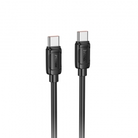 USB-C-kabel Hoco X115 USB-C till USB-C 1 m 240 W svart