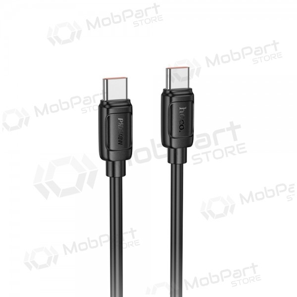 USB-C-kabel Hoco X115 USB-C till USB-C 1 m 240 W svart