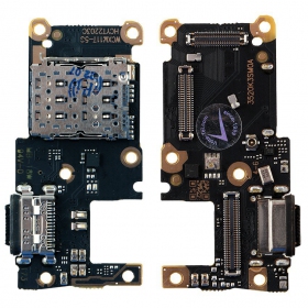 Xiaomi 11T laddarkontakt och mikrofon med flex (service pack) (original)