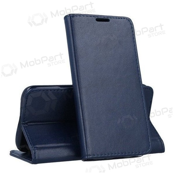 Xiaomi Redmi Note 10 / Redmi Note 10S fodral - Smart Magnetic (mörkblå)