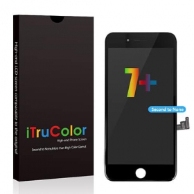Apple iPhone 7 Plus skärm (svart) (Premium)