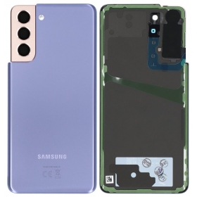 Samsung Galaxy S21 5G bakstycke (lila) (original)