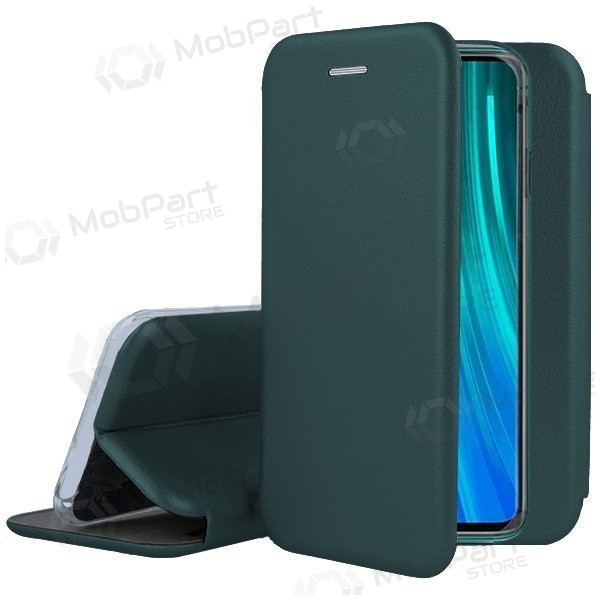 Apple iPhone 13 Pro Max fodral - Book Elegance (mörkgrön)