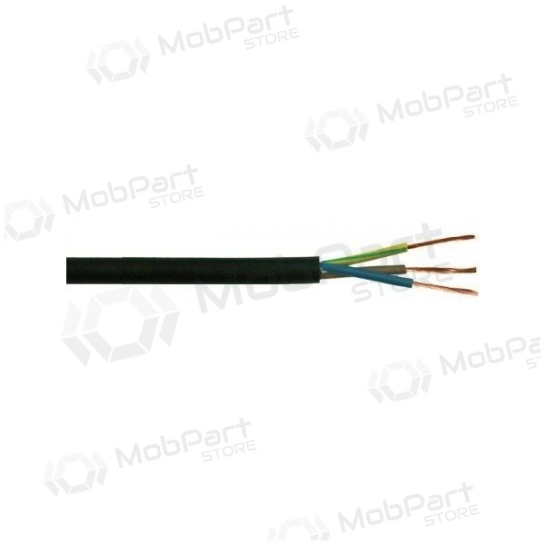 Flexibel kabel Elpar H05RR-F 3x1,5 mm² koppar gummi 300/500 V
