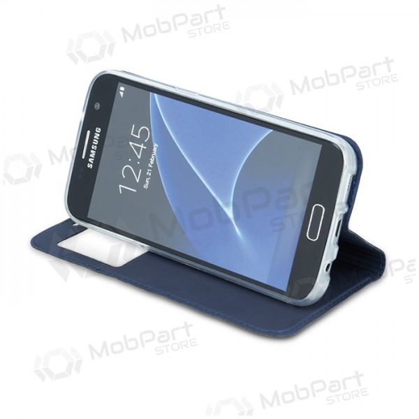 Samsung G975 Galaxy S10 Plus fodral - Smart Look (mörkblå)