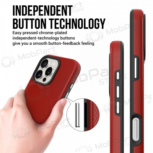 Mobilskal / fodral Perfectionists Triangle Mag Case Apple iPhone 11 röd Mobilskal / fodral Perfectionists Triangle Mag Case Apple iPhone 11 röd