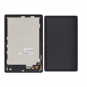 Huawei MediaPad T3 10 (AGS-W09/AGS-L09) skärm (svart) (med ram) (service pack) (original)