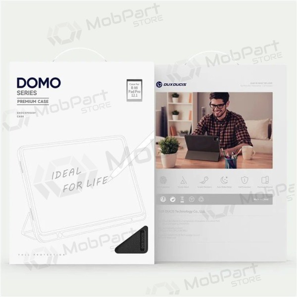 Xiaomi Redmi Pad Pro 12.1 fodral - Dux Ducis Domo (svart)