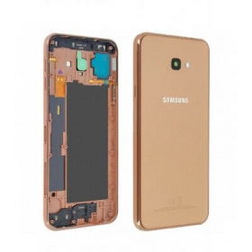 Samsung J415 Galaxy J4+ 2018 baksida / batterilucka (guld) (begagnad grade C, original)