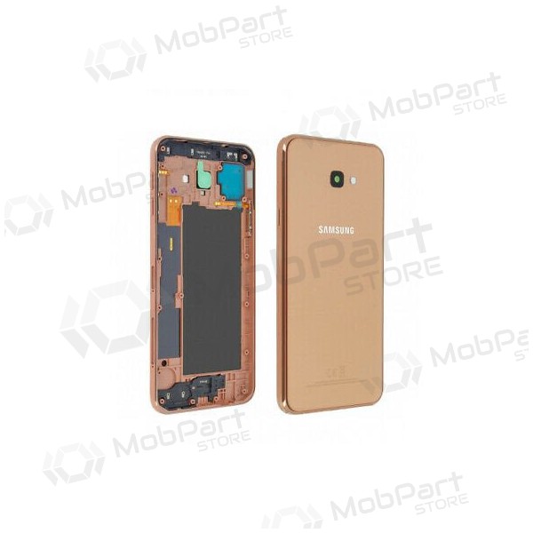 Samsung J415 Galaxy J4+ 2018 baksida / batterilucka (guld) (begagnad grade C, original)