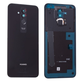 Huawei Mate 20 Lite baksida / batterilucka (svart) (begagnad grade C, original)