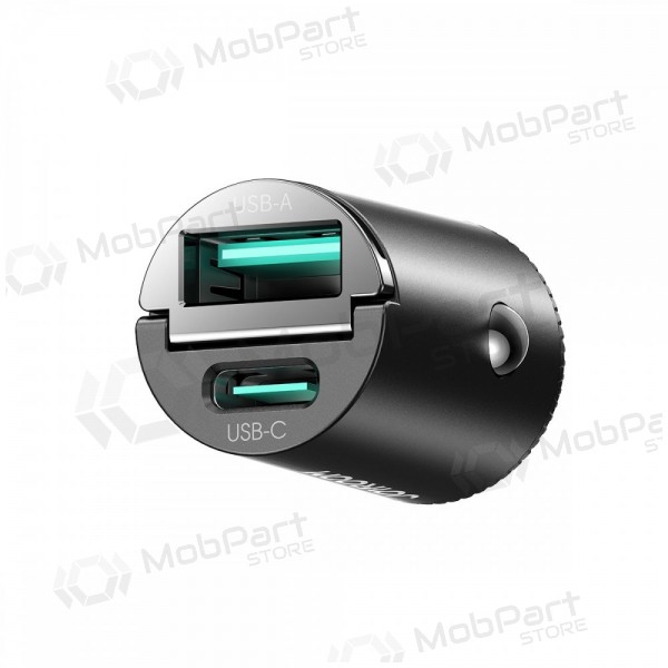 Billaddare Joyroom JR-CCN18 65 W USB-C + USB-A svart