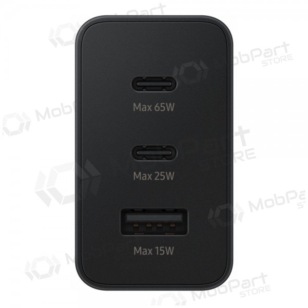 Nätladdare Samsung EP-T6530NBEGEU 65 W 2x USB-C + USB-A svart