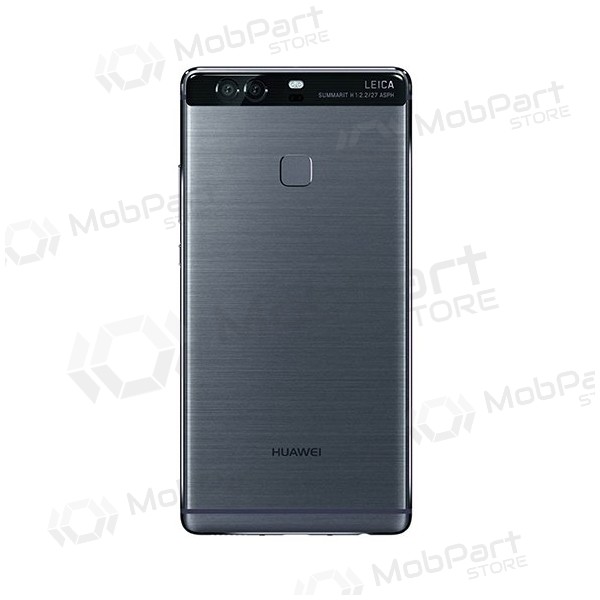 Huawei P9 Plus baksida / batterilucka grå (Quartz Grey) (begagnad grade A, original)
