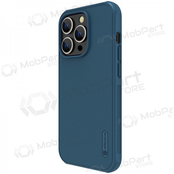 Apple iPhone 14 Plus fodral - Nillkin Frosted Shield (blå)