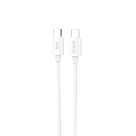 USB-C-kabel Dudao L4C USB-C till USB-C 2 m 30 W vit