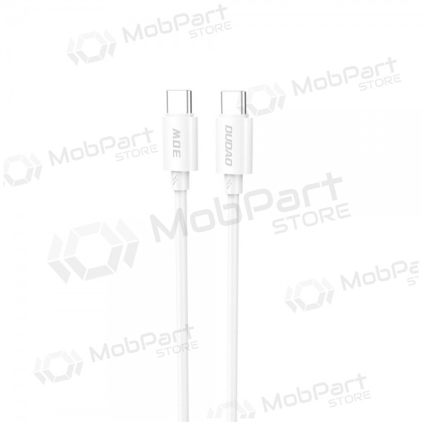 USB-C-kabel Dudao L4C USB-C till USB-C 2 m 30 W vit