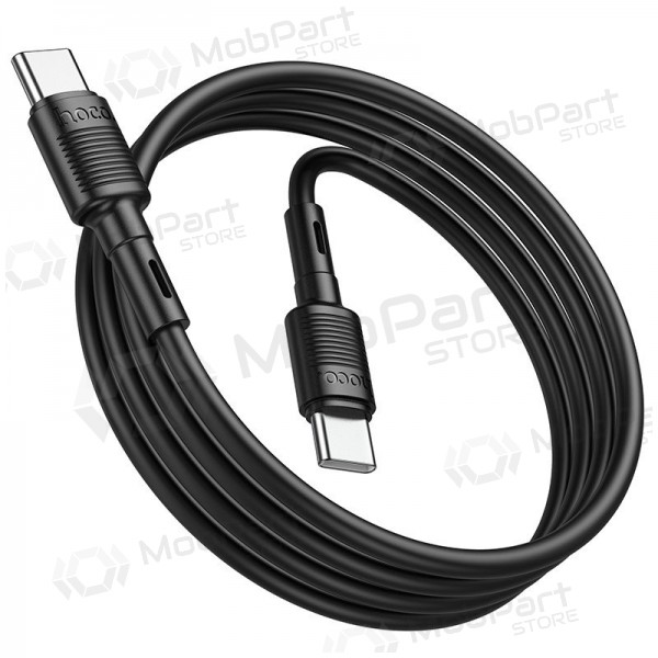 USB kabel Hoco X83 60W Type-C to Type-C 1.0m svart