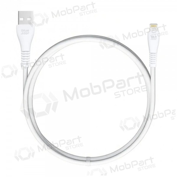 Lightning-kabel Blue Star PJ-DG5-A USB-A till Lightning 1 m vit
