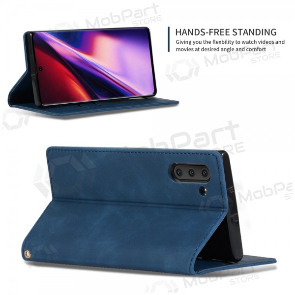 Samsung Galaxy A27 fodral -Business Style- mörkblå