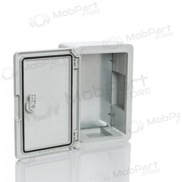 Plastlåda Plastim PP3021 (800x600x260, grå, IP65, IK08)